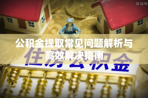 青山湖公积金提取常见问题解析与高效解决指南