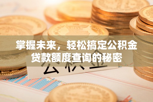 青山湖掌握未来，轻松搞定公积金贷款额度查询的秘密