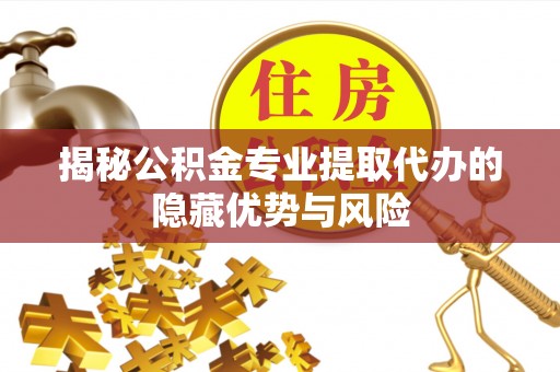 青山湖揭秘公积金专业提取代办的隐藏优势与风险