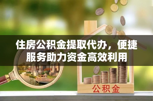 青山湖住房公积金提取代办，便捷服务助力资金高效利用