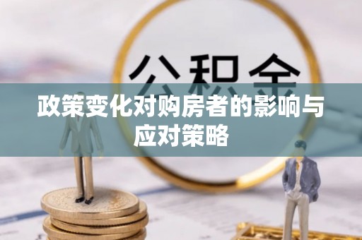 青山湖政策变化对购房者的影响与应对策略