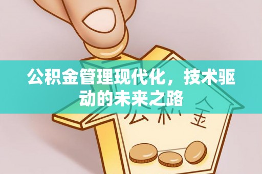 青山湖公积金管理现代化，技术驱动的未来之路